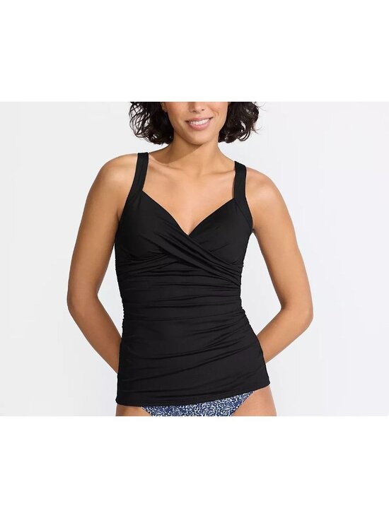 Lands End Other - Lands End Womens Sz 8P Sweetheart Wrap Underwire Petite Tankini Top
